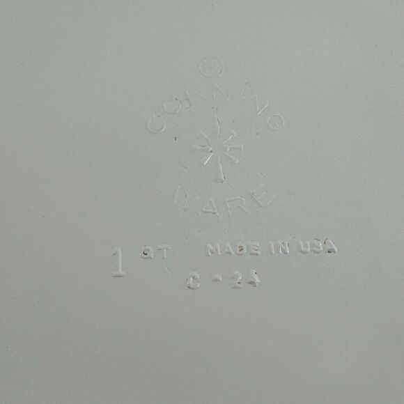 Corning Ware Blue Cornflower C-15 & C-24 Casserole Dishes 1 Quart 1959 RARE VTG - Picture 14 of 16